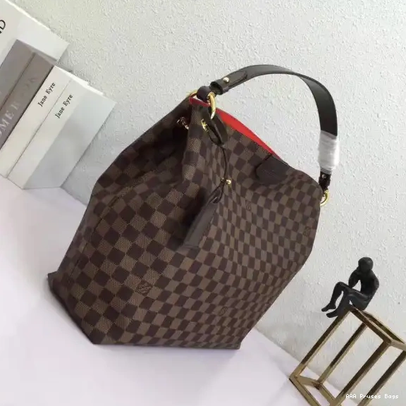 AAA Pruses Bags MM GRACEFUL Vuitton Louis 0603